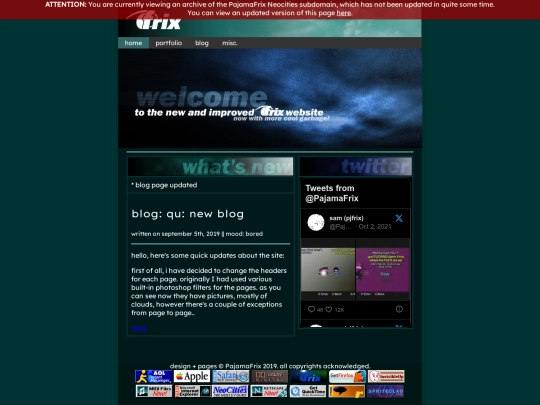 site screenshot