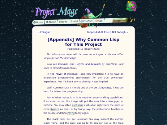 why-common-lisp screenshot