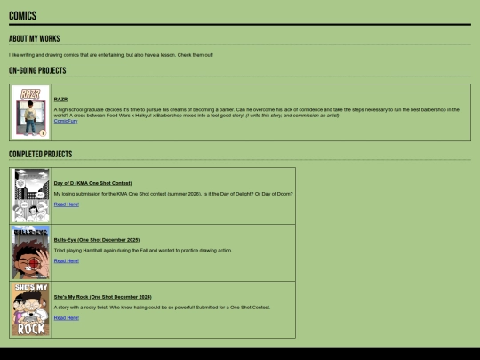 comics screenshot