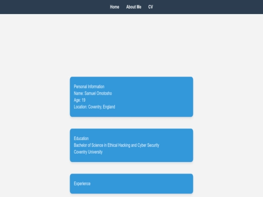 index screenshot