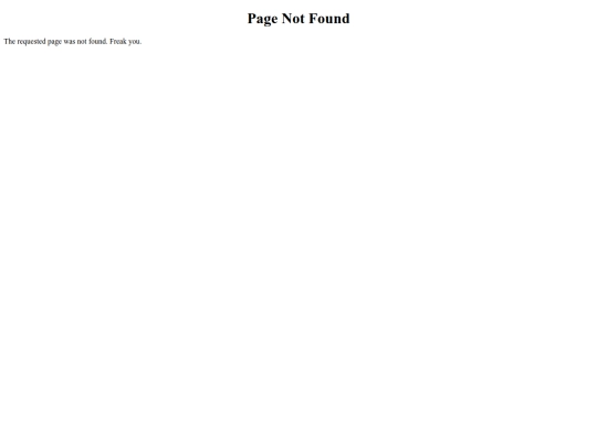 not_found screenshot