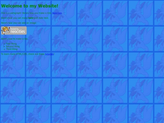 links screenshot