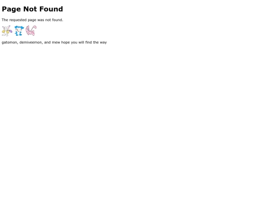not_found screenshot
