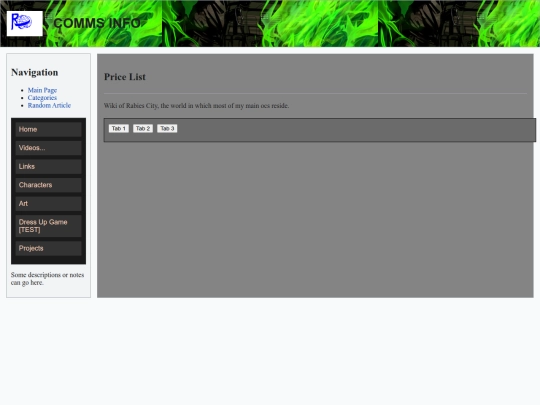 comms info/commsinfo screenshot