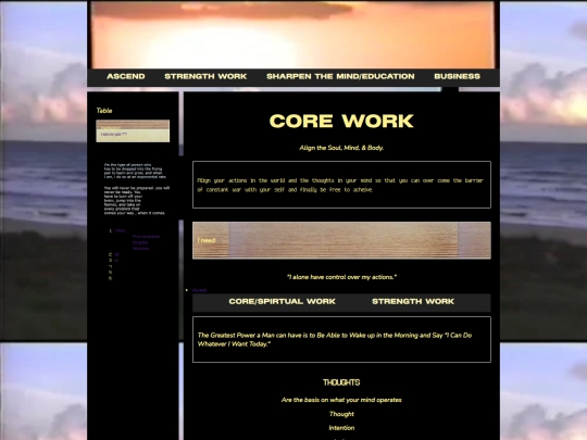 core screenshot