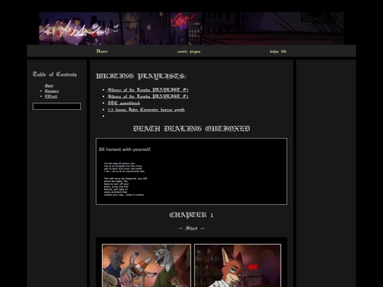 deathdealingoutfoxed_comic screenshot