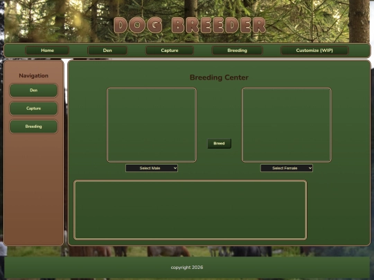 dogbreeder/breeding screenshot