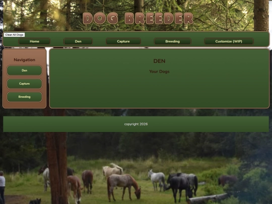 dogbreeder/den screenshot