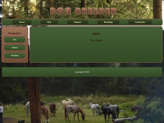 dogbreeder/diggyA/den screenshot