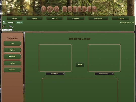 dogbreeder20/breeding screenshot