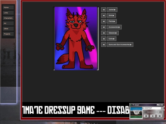 dress up test/dressupgameA screenshot