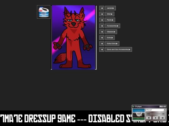dress up test/testtwo screenshot