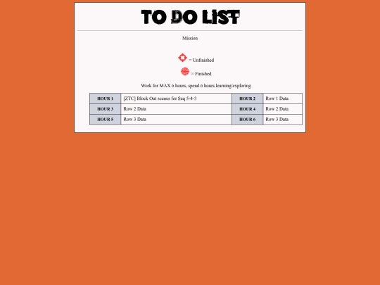 todolistA screenshot