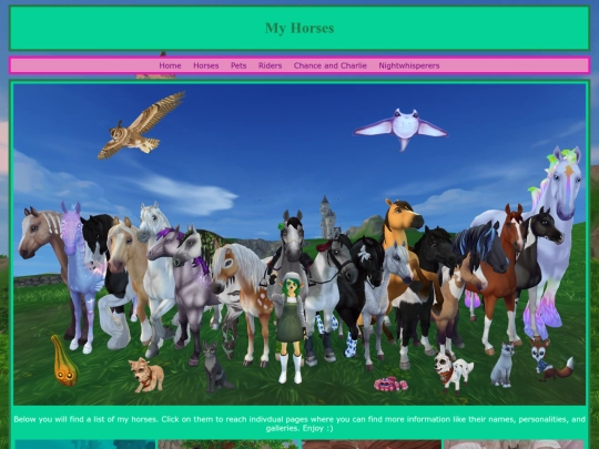horses screenshot
