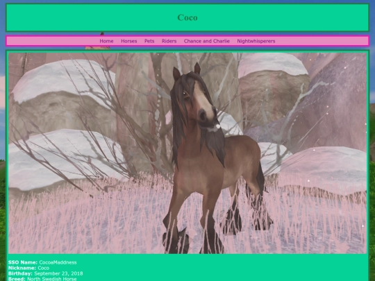 horses/coco screenshot