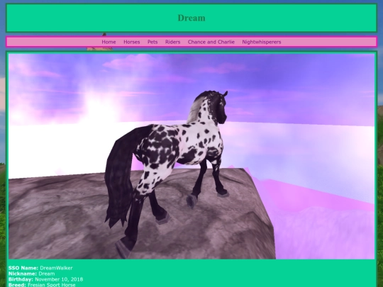 horses/dream screenshot