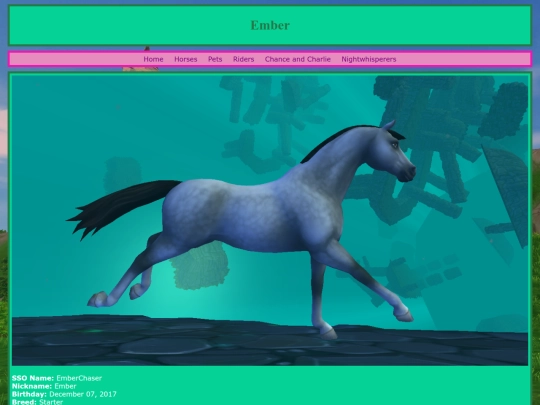 horses/ember screenshot