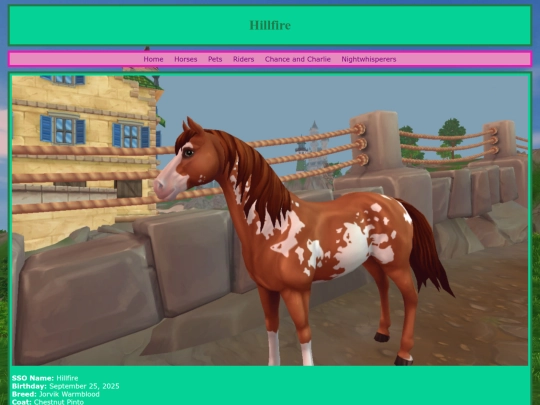 horses/hillfire screenshot