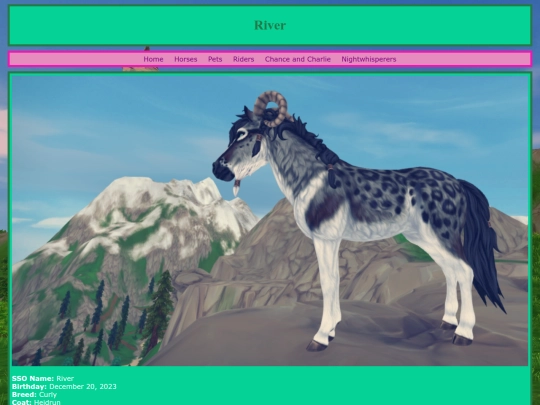 horses/river screenshot