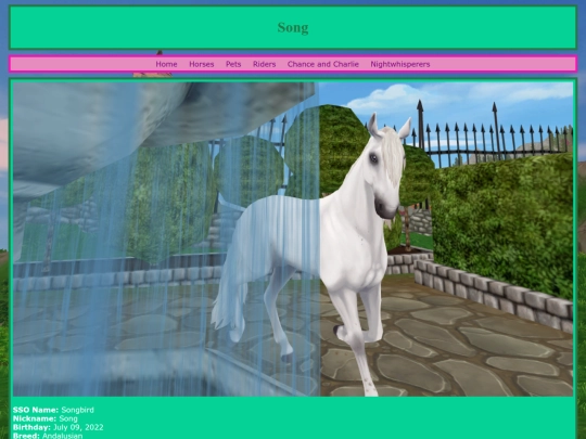 horses/song screenshot