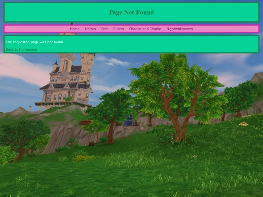 not_found screenshot