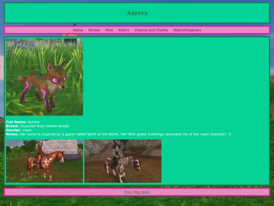 pets/aurora screenshot