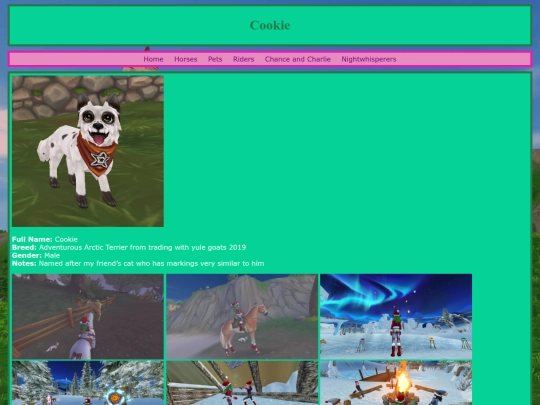 pets/cookie screenshot