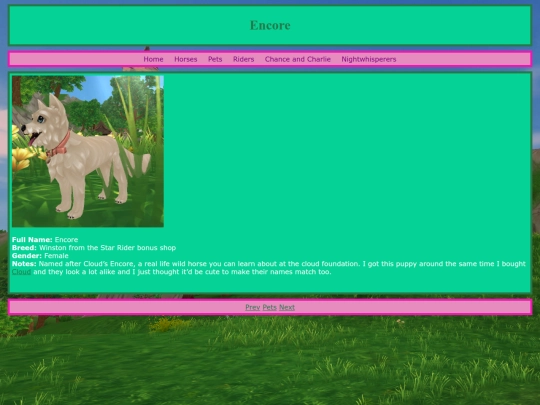 pets/encore screenshot