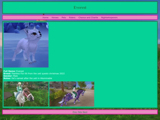 pets/everest screenshot