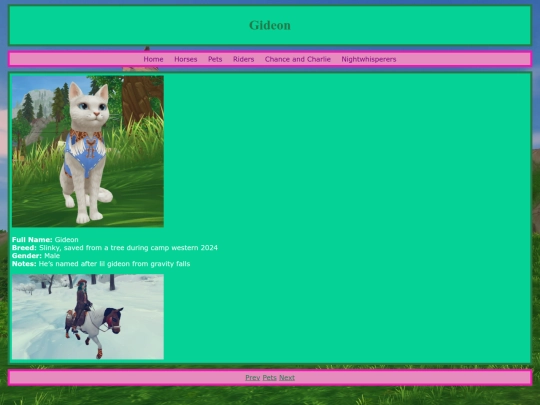 pets/gideon screenshot