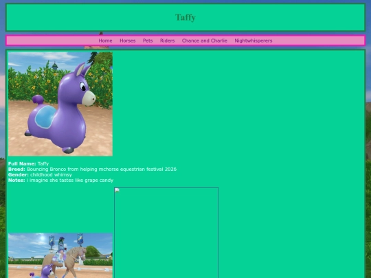 pets/taffy screenshot