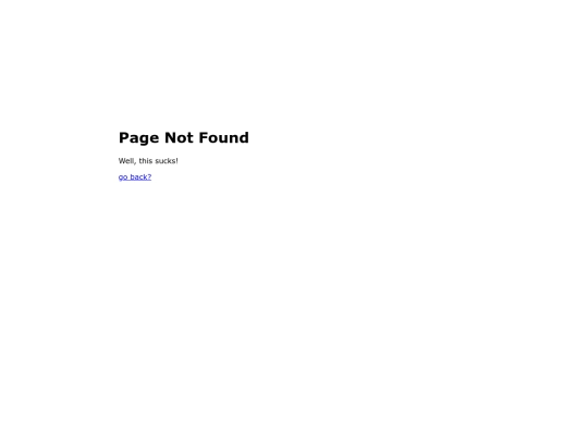 not_found screenshot