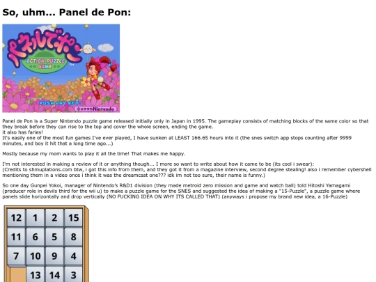 Panel screenshot