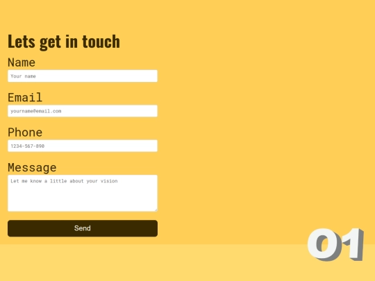 contact screenshot