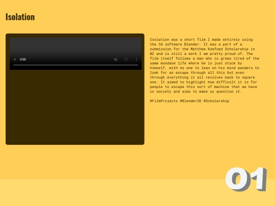 isolation screenshot
