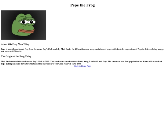 PepeTheFrog screenshot