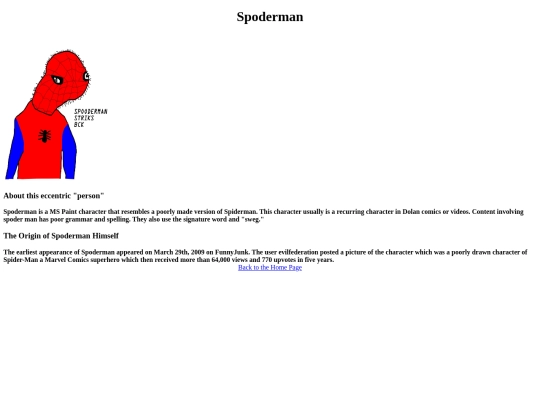 Spoderman screenshot