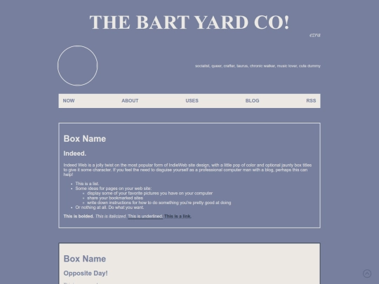 nav pages/homepage screenshot