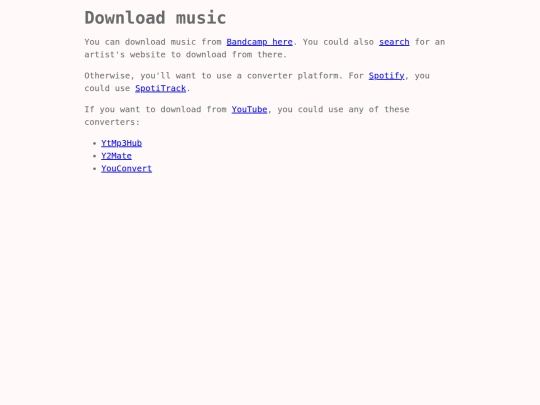 directory pages/downloadmusic screenshot