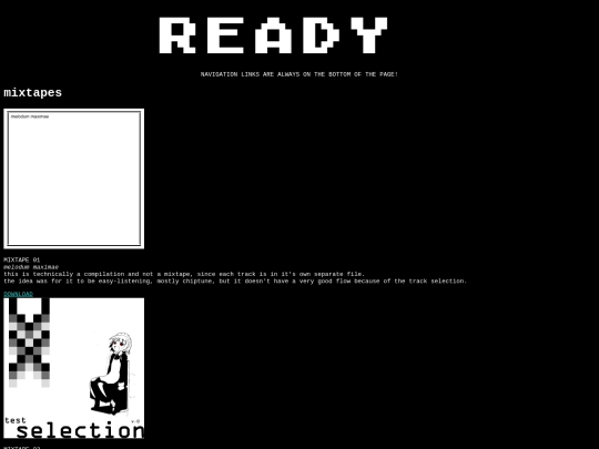 mixtapes screenshot