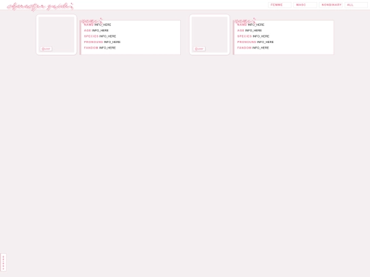 characters screenshot