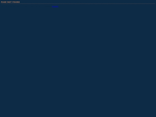 not_found screenshot
