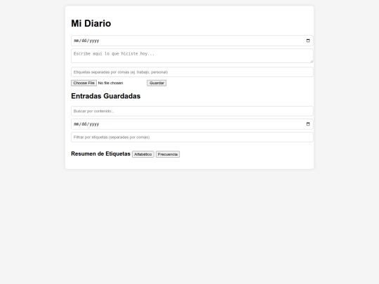 diario screenshot