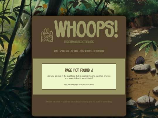 not_found screenshot