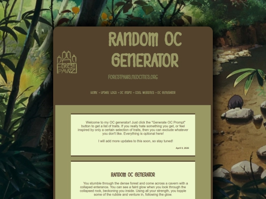 oc_gen screenshot