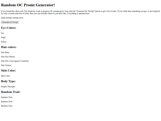 test screenshot