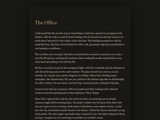 Confessions/Office1 screenshot
