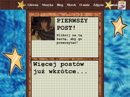 blog screenshot