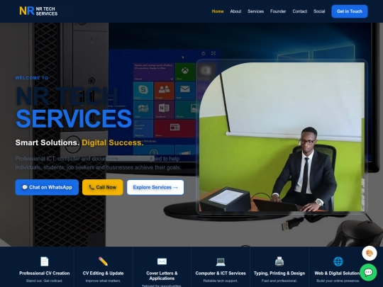 NR-Tech-Services-Fresh-Website screenshot