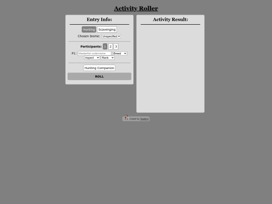 Backup/activityroller screenshot